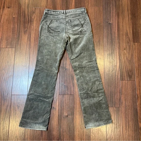 Jag Gray Beige Corduroy Jeans Pants Mid Rise Boot Leg Womens Size 8 - Picture 13 of 13